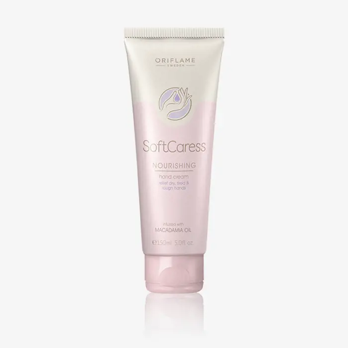 کرم دست فندق سافت کر150میل SoftCaress Nourishing Hand Cream